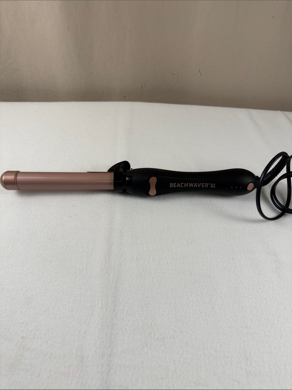 Beachwaver 1 inch Rose Gold Curling Wand - Black/Rose Gold